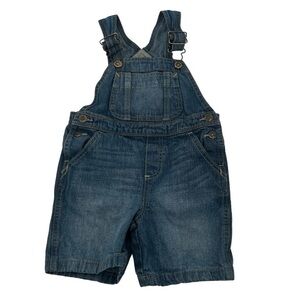 OshKosh B'gosh Genuine Kids Denim Jean Shortalls Size 2T